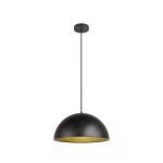 SLV Forchini M 40 Luce Pendente Acciaio Nero | Adatto per 1x E27 
