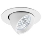 Noxion Faretti LED Forza V2 Aluminium Bianca 28/32/36/40W - 3300/3700/4100/4500lm 36D - 930-940-957 CCT | 160mm - Ritaglio 145mm - Miglior Resa Cromatica