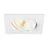 SLV New Tria 68 Faretti Aluminium Bianca Piazza 8.3W 750lm 38D - 930 Luce Calda -  | Ritaglio 68mm - Miglior Resa Cromatica - Dimmerabile 