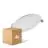 Confezione Multipack 4x Ledvance Downlight LED Comfort DN105 6W 420lm 120D - 830 Luce Calda -  | 118mm 