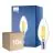 Confezione Multipack 10x Philips MASTER LED E14 Candela Filamento Chiara 3.4W 470lm - 922-927 Dim To Warm | Miglior Resa Cromatica - Dimmerabile - Sostitutiva 40W