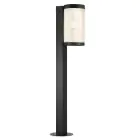 Nordlux Coupar LED Lampada a piedistallo Aluminium Nero | Adatto per 1x E27