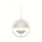 Nordlux Tavia Luce Pendente Metallo Bianca | Adatto per E27